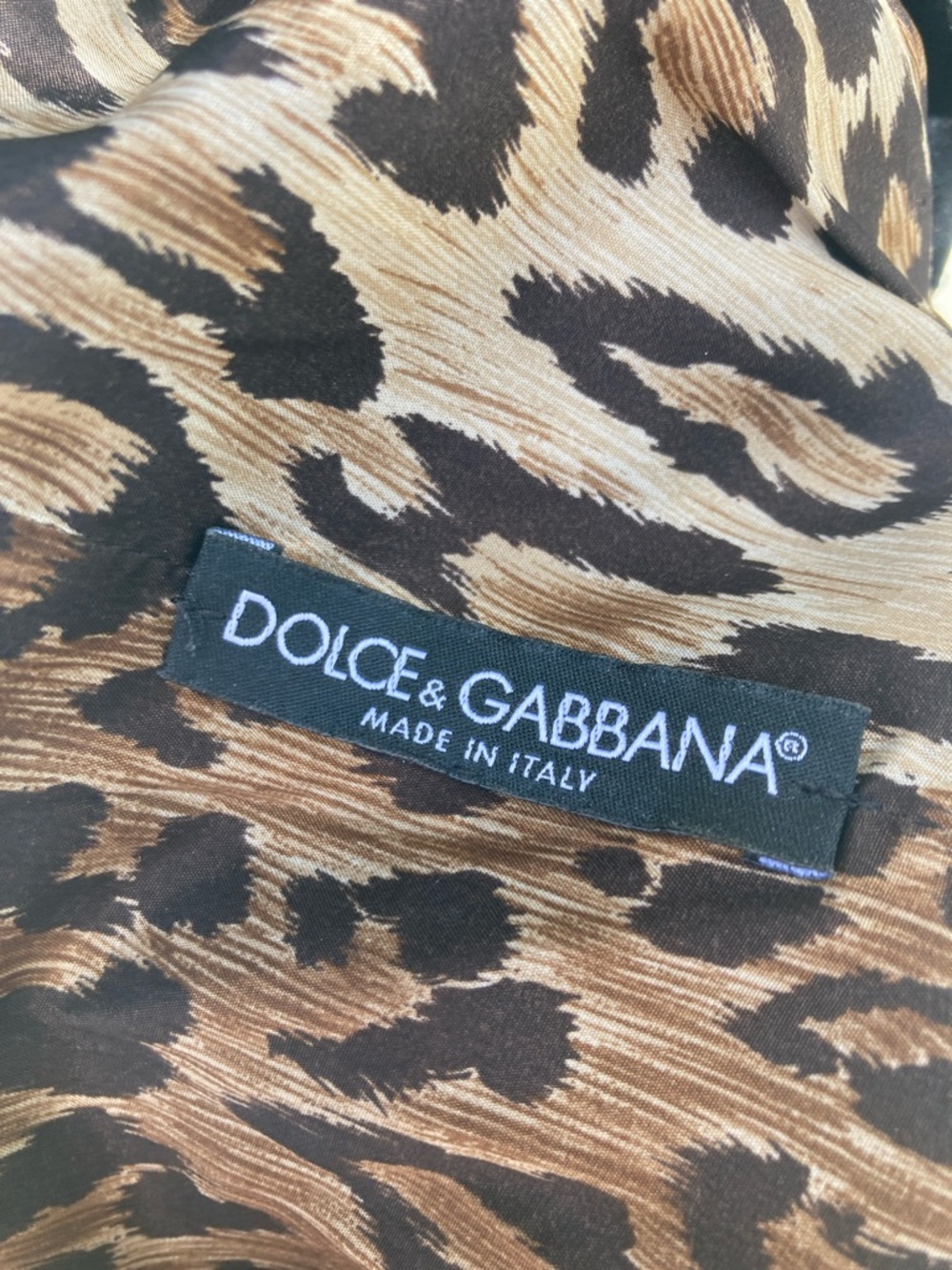 ⏳Dolce Gabbana stretch body con LBD black dress sz 44 / 8 M - Picture 4 of 4